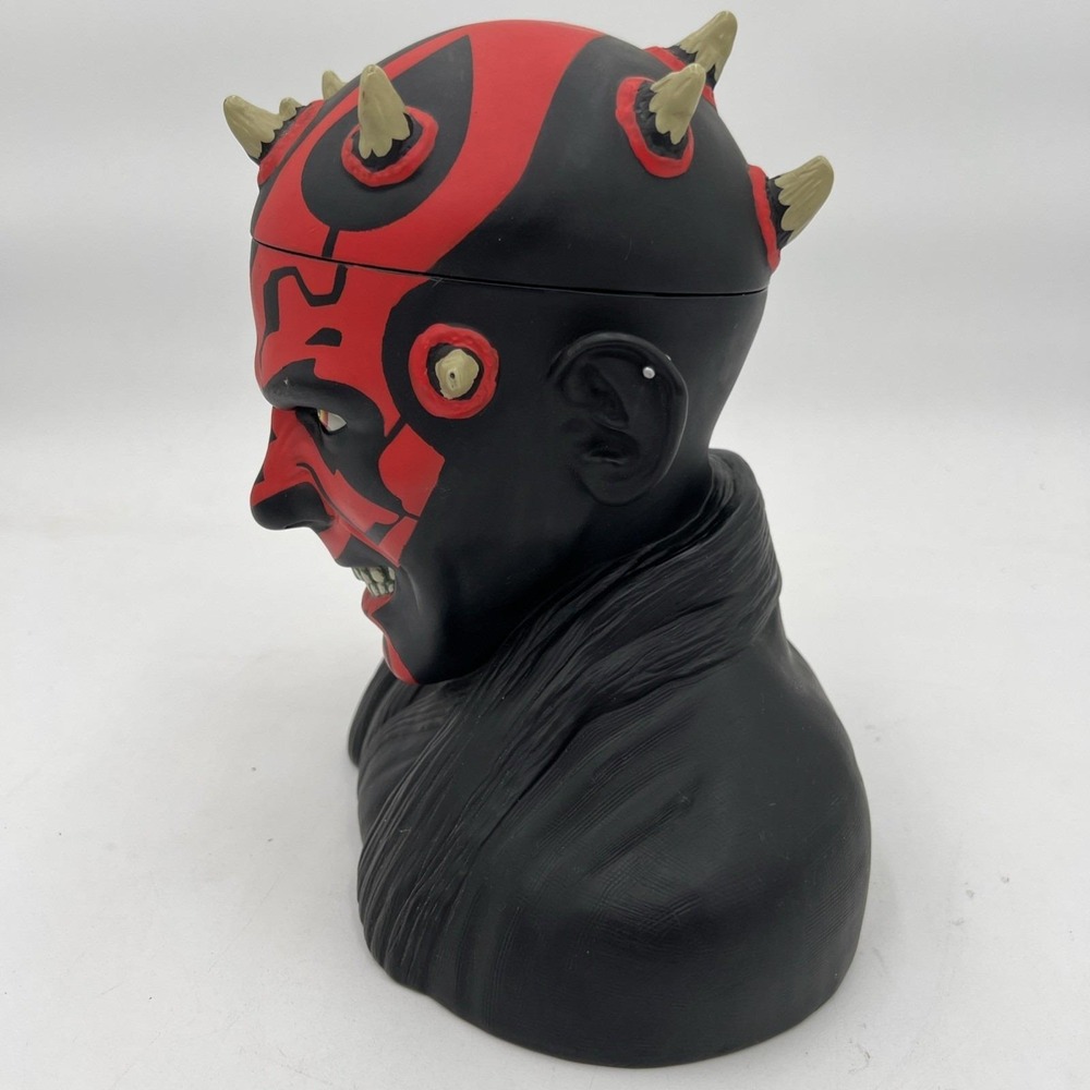 Star Wars Darth Maul Bust Figure, Cookie Jar, Vintage 90s Applause - Picture 4 of 15
